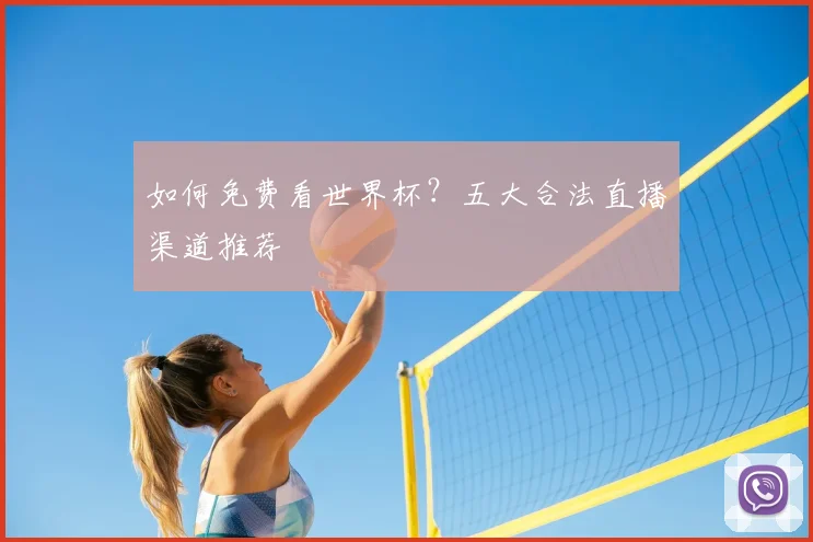 如何免费看世界杯？五大合法直播渠道推荐